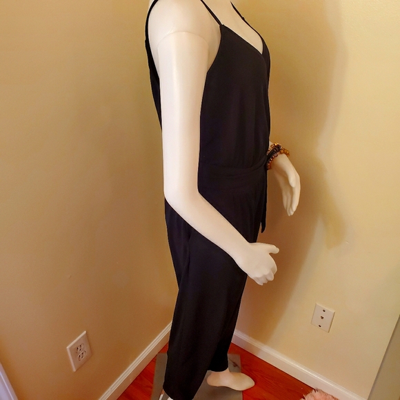 Express Black Sleeveless Jumpsuit S - Picture 5 of 6